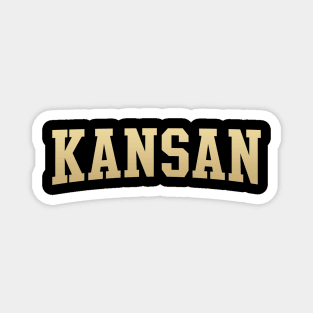 Kansan - Kansas Native Magnet