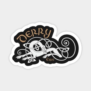 Derry Ireland Celtic Dog Magnet