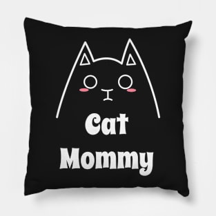 Love My Cat Mommy Pillow