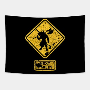 Road Sign Tapestry