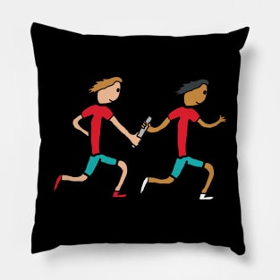 Relay Race Pillow