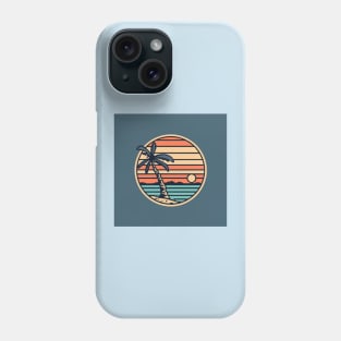 Palm Tree Sunset Phone Case