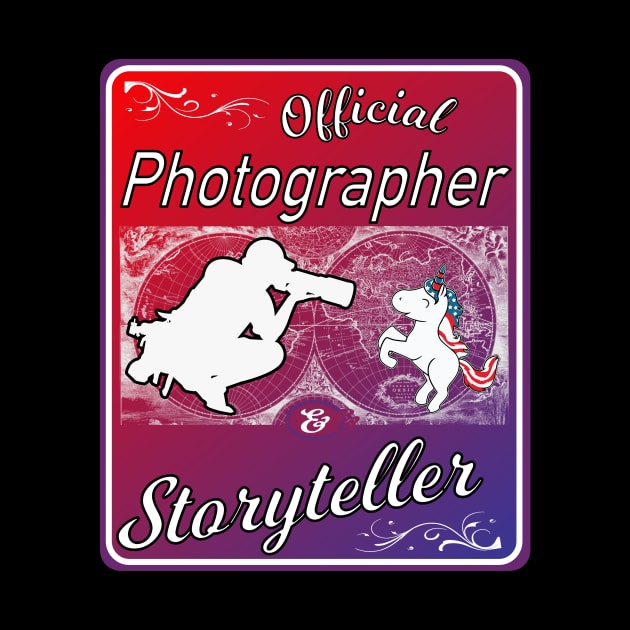 Official Photographer Storyteller by AtkissonDesign