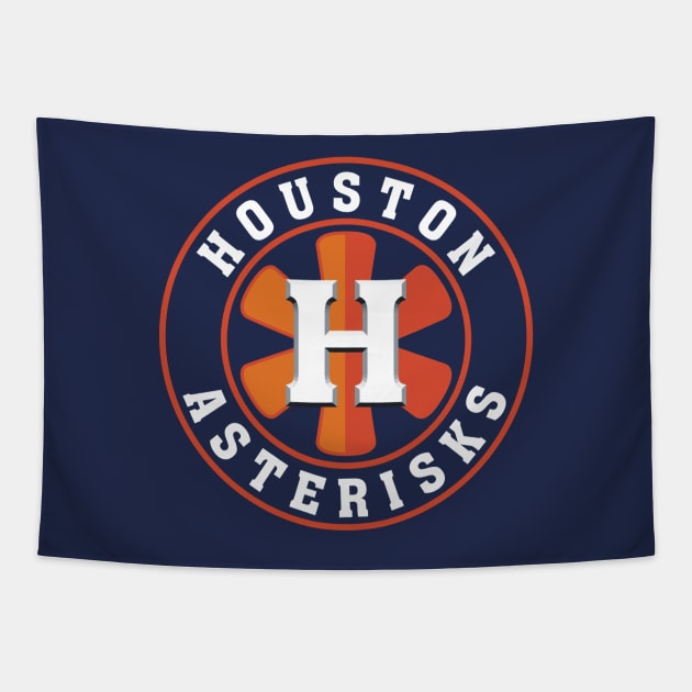 Houston Asterisks Baseball Team Logo Tapestry by FantasySportsSpot