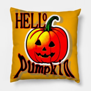 Hello pumpkin Pillow