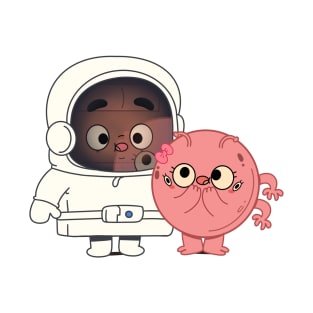 Chocastronaut & Pancalien T-Shirt