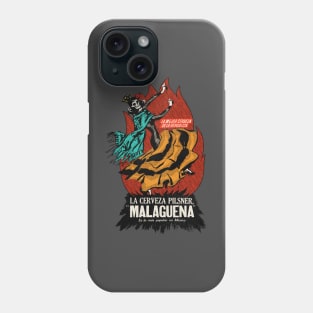 Vintage Mexican Malaguena Dance Beer Phone Case