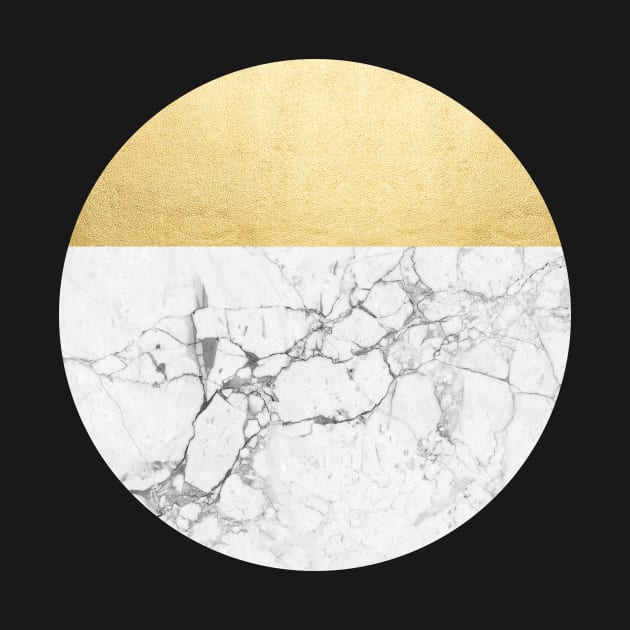 Marble and Gold 02 by Vin Zzep