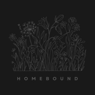 Homebound Floral Line Art T-Shirt