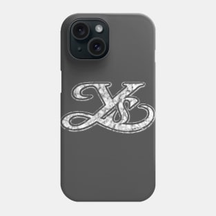 Ys Logo White Distressed Version Phone Case