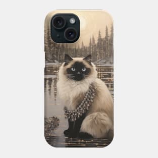 Jewelled Birman Phone Case