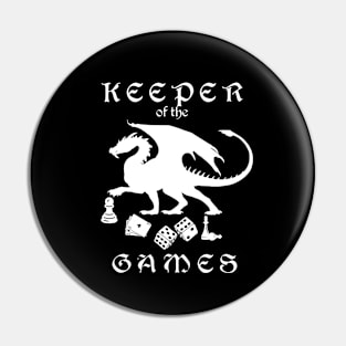 Keeper of the Games Pin