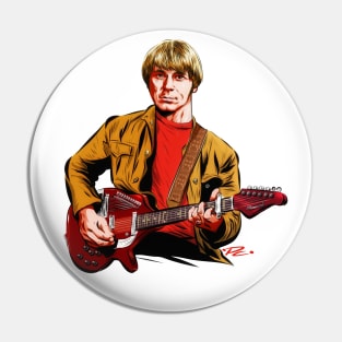 Joe South - An illustration by Paul Cemmick Pin