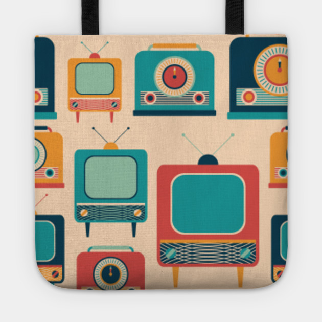 Retro Media Pattern 03