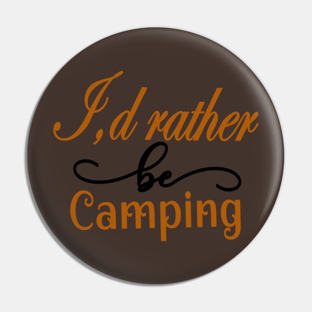 Camping Pin by Shop Ovov