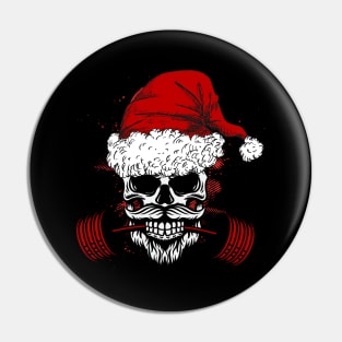 Christmas Santa Deadlift Barbell Pin