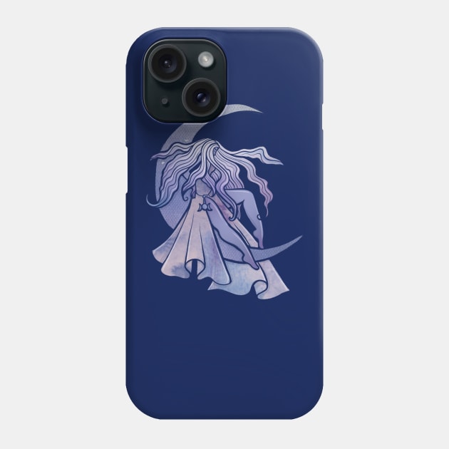 Moon Goddess Phone Case by bubbsnugg