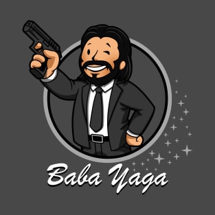 Cute Keanu Baba Yaga Assassin Movie Gamer Mascot Parody T-Shirt