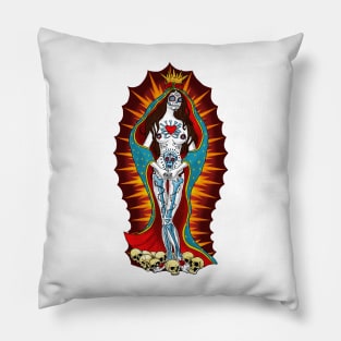 Santa Muerte Pillow