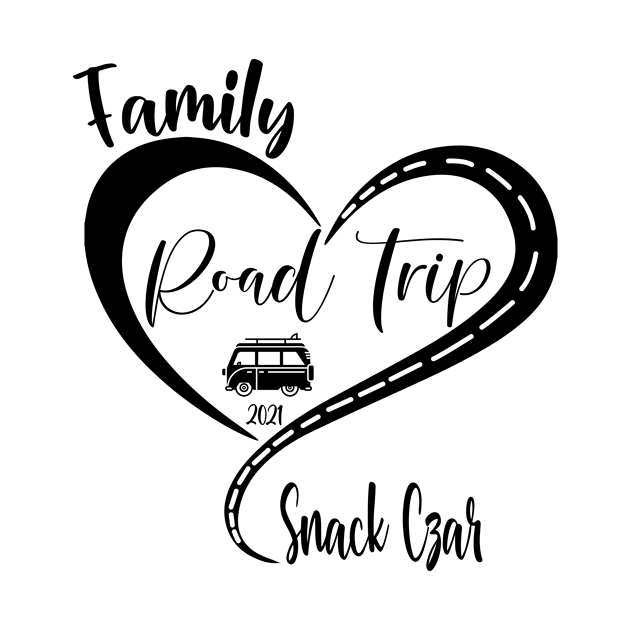 Family Road Trip 2021 Snack Czar by Art master