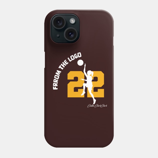 from the logo caitlin clark 22 Phone Case by Palette Harbor