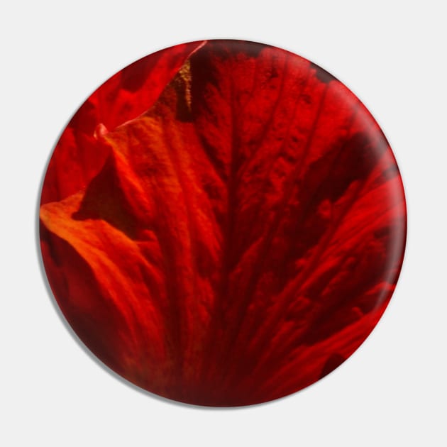 Red Flame Pin by michaelasamples