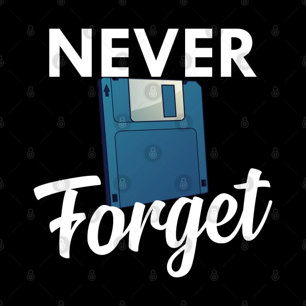 Diskette - Never forget by KC Happy Shop