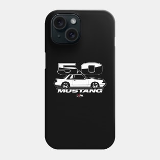 Foxbody 5.0 Ford Mustang Side NOTCH Phone Case