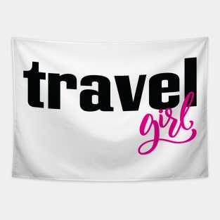 Travel Girl Tapestry