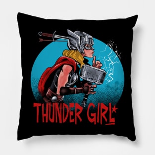 Thunder Girl Pillow