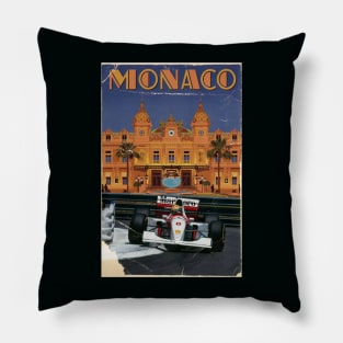 Monaco GP Ayrton Senna Pillow