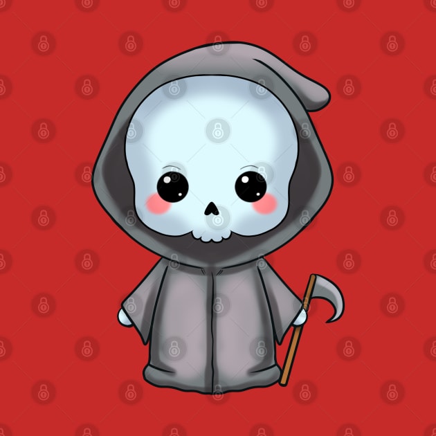 Cute Grim Reaper by rvkhart