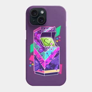 Neon Retro Arcade Machine Phone Case