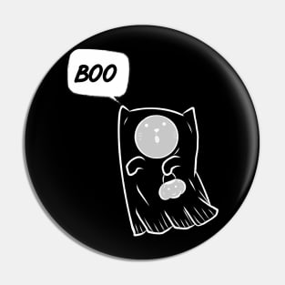 Cat and A Boo Pin