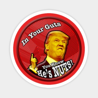 In your guts you know Trump's Nuts Magnet