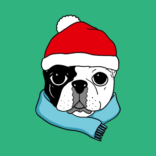 CHRISTMAS FRENCH BULLDOG 2 by miskel