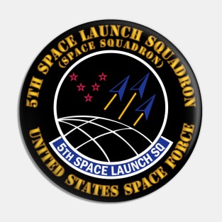 5th Space Launch Squadron Pin