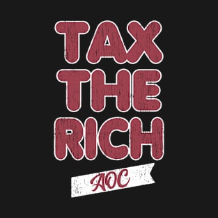 Tax The Rich AOC T-Shirt