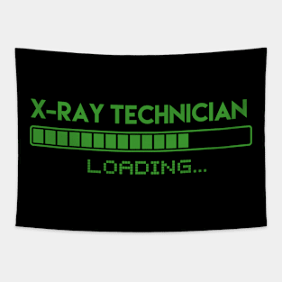 X-ray Technician Loading Tapestry