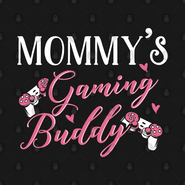 Gaming Mom and Baby Matching T-shirts Gift by KsuAnn