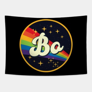 Bo // Rainbow In Space Vintage Style Tapestry