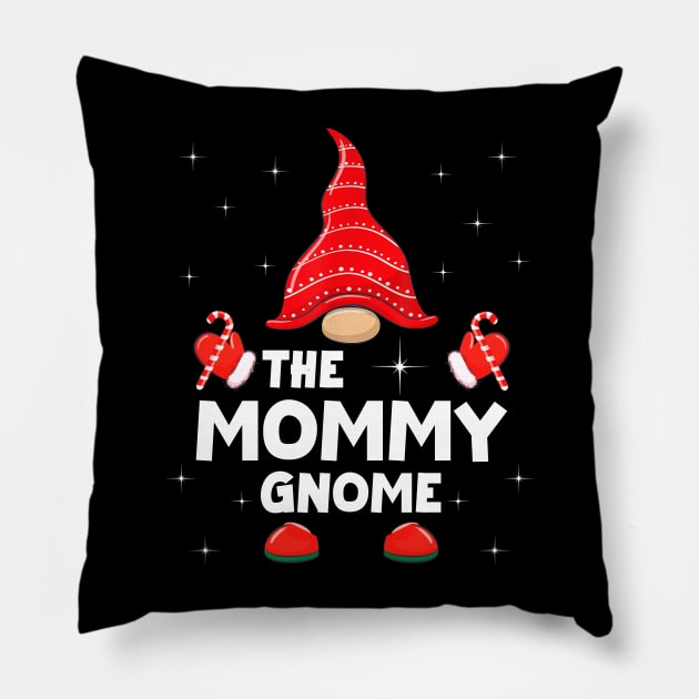 The Mommy Gnome Matching Family Christmas Pajama Pillow by Foatui