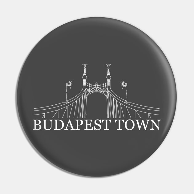 Budapest Town Pin by szentekrisztian