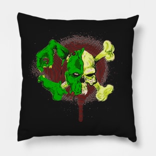 Crossbones Zombie Pillow