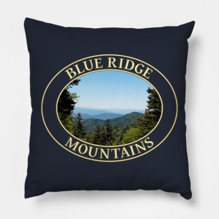 Blue Ridge Mountains in North Carolina Pillow