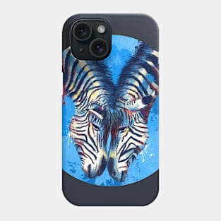 Friendship - Zebra Portraits Phone Case