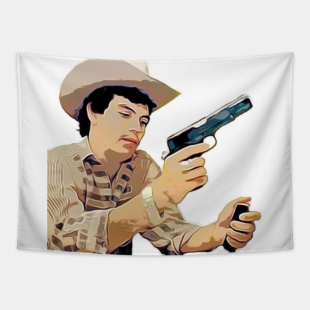 Chalino Sánchez [NoText] Tapestry by BrickG