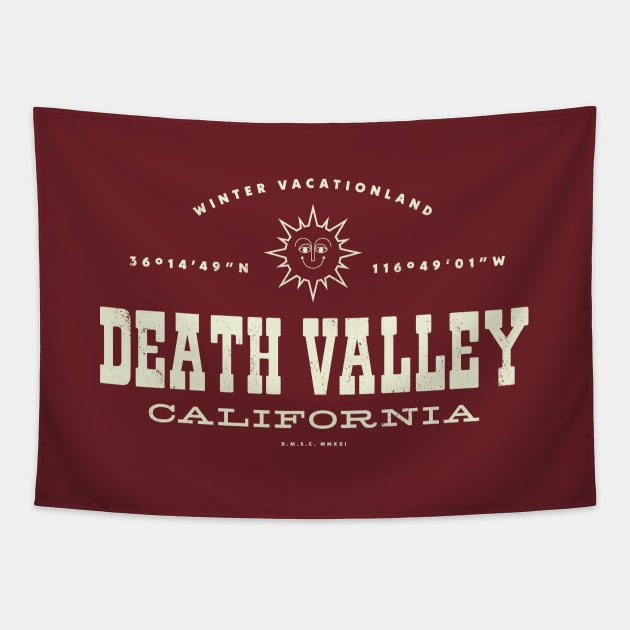 Death Valley California - Sun Tapestry by DMSC