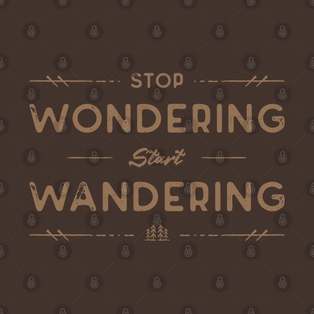 Stop Wondering by BadBox