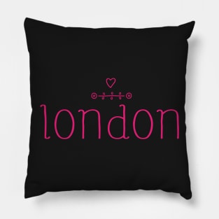 Simply London Love Pillow